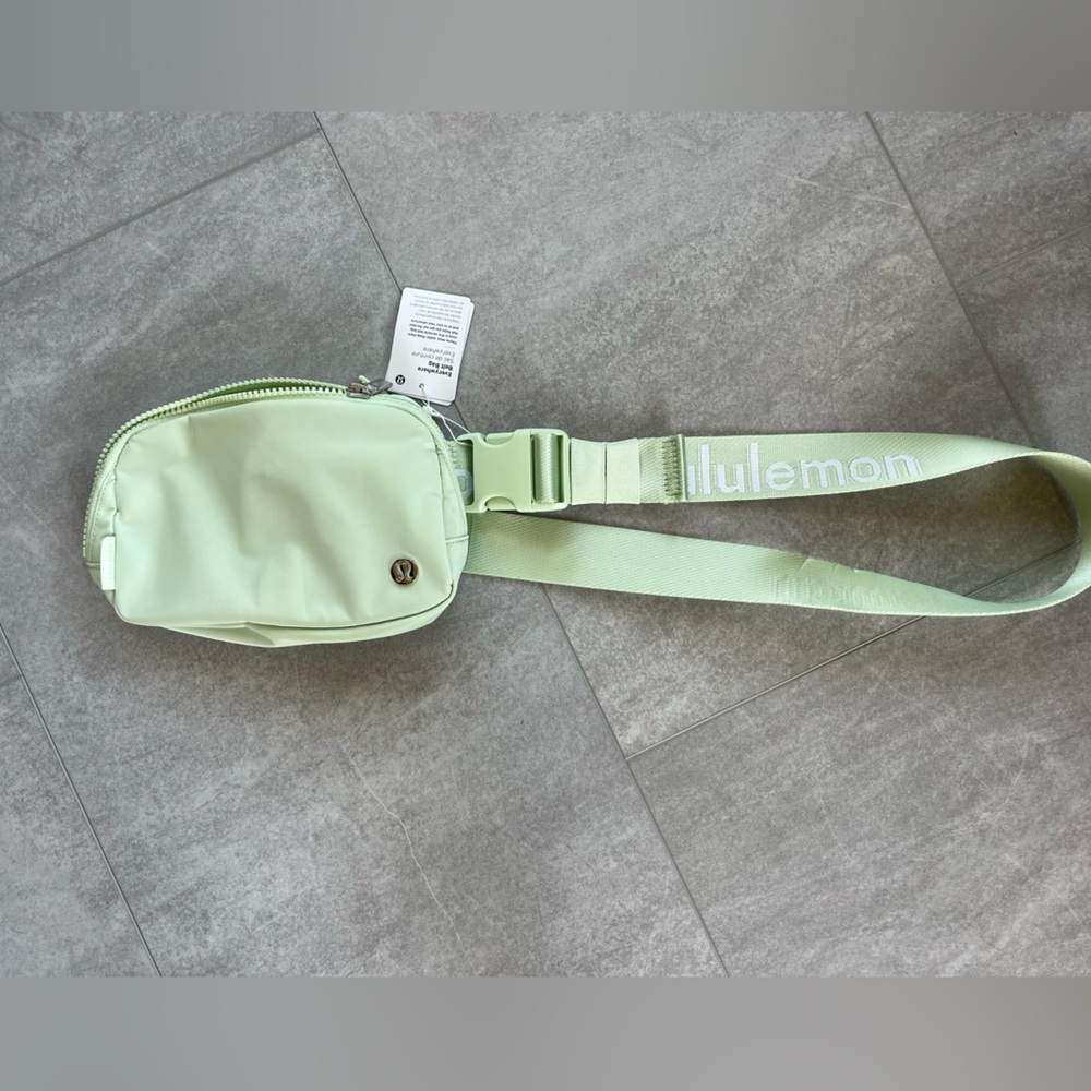 Lululemon Mint Green Belt Bag